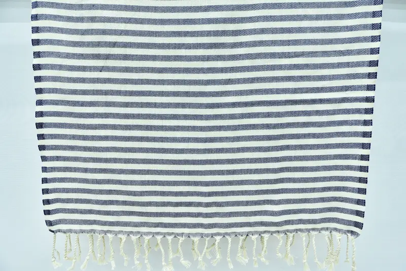 Summer Gift, Turkish Towel Monogram, 40x24 Cotton Striped Towel, Bridesmaid Favors, Turkish Tea Towel, Custom Hand Towel, Monogram Kitchen Towel - 7