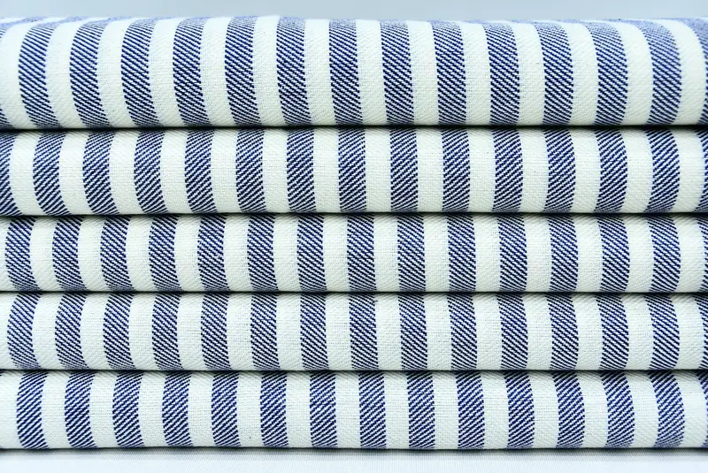 Summer Gift, Turkish Towel Monogram, 40x24 Cotton Striped Towel, Bridesmaid Favors, Turkish Tea Towel, Custom Hand Towel, Monogram Kitchen Towel - 2