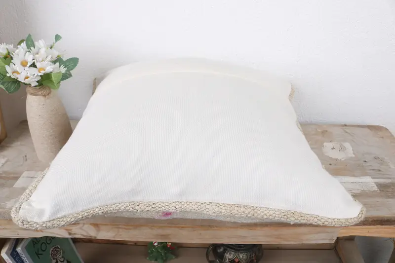 Vintage Kilim Pillow, Gift Pillow, Cushion Case, 16x16 White Pillow Case, Farmhouse Cushion Cover, Custom Cushion Case, Antique Pillows - 7