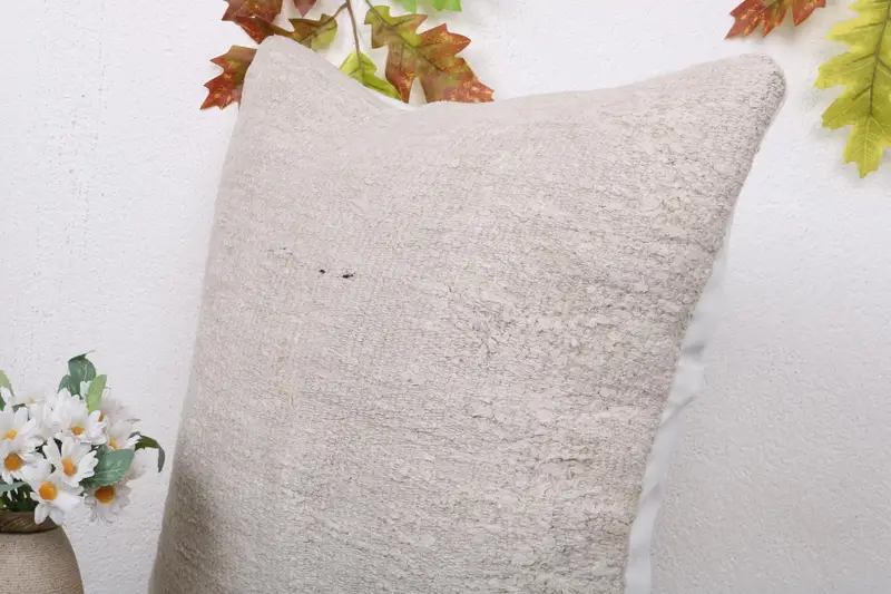 Seat Pillow, Bohemian Cushion Cushion, Aztec Cushion, Antique Pillows, 18x18 White Pillow, Gift Pillow, Pillow Case, Pillow for Sofa - 5