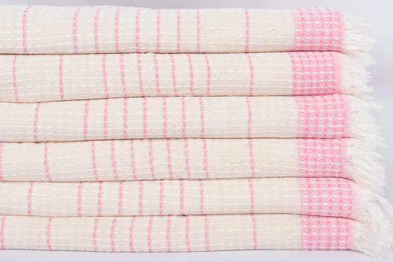 Bathroom Towels, Beach Bachelorette Party Decorations, Monogram Kitchen Towel, 40x20 Cotton Waffle Towel, Personalized Gift, Bathroom Hand Towel - 3