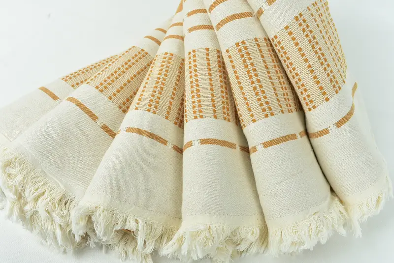 Custom Beach Towel, 68x36 Cotton Striped Towel, Sand-Resistant Peshtemal, Anniversary Gift For Her, Home Decor Gifts, Bachelorette Party Decorations - 4