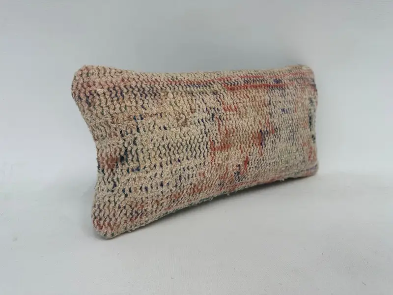 Kilim Yastığı, 8x16 Bej Yastık Örtüsü, Açık Yastığı, Boho Yastık Sham Kapağı, Tezgah Yastık Kılıfı, Türk Yastığı, Yastık Kılıfı - 3