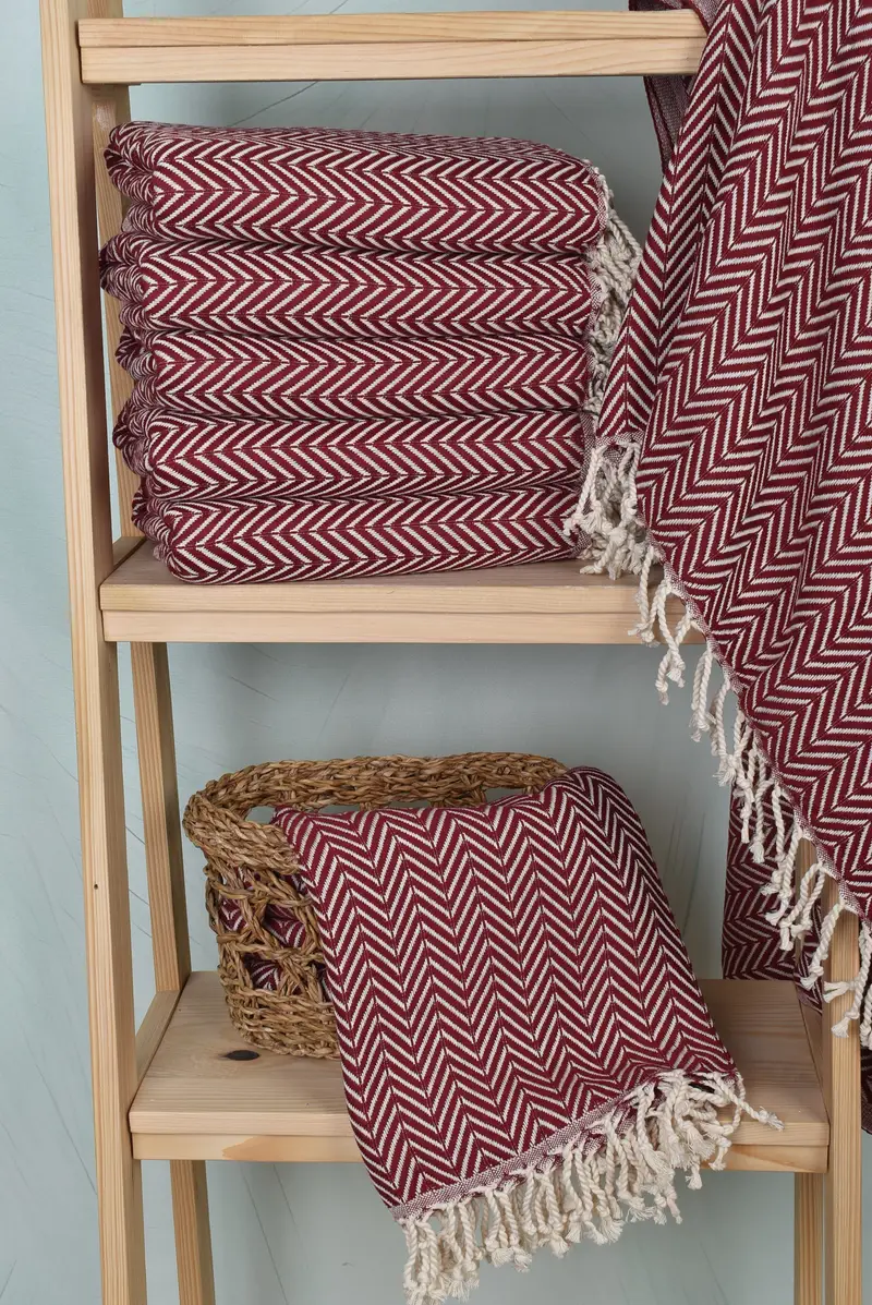 Turkish hand towel, Grandma Gift, Personalized Gifts, Beach Towel Bulk, Turkish towel bulk order for wedding gifts, 70x40 Cotton Zig zag Towel - 3