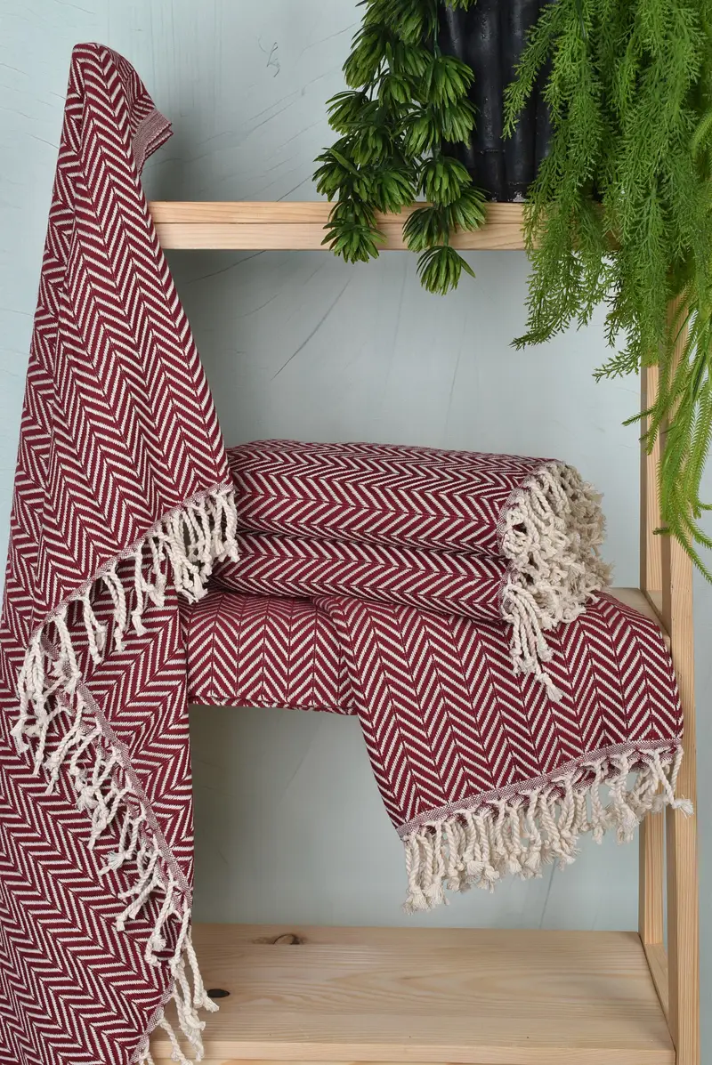 Turkish hand towel, Grandma Gift, Personalized Gifts, Beach Towel Bulk, Turkish towel bulk order for wedding gifts, 70x40 Cotton Zig zag Towel - 6