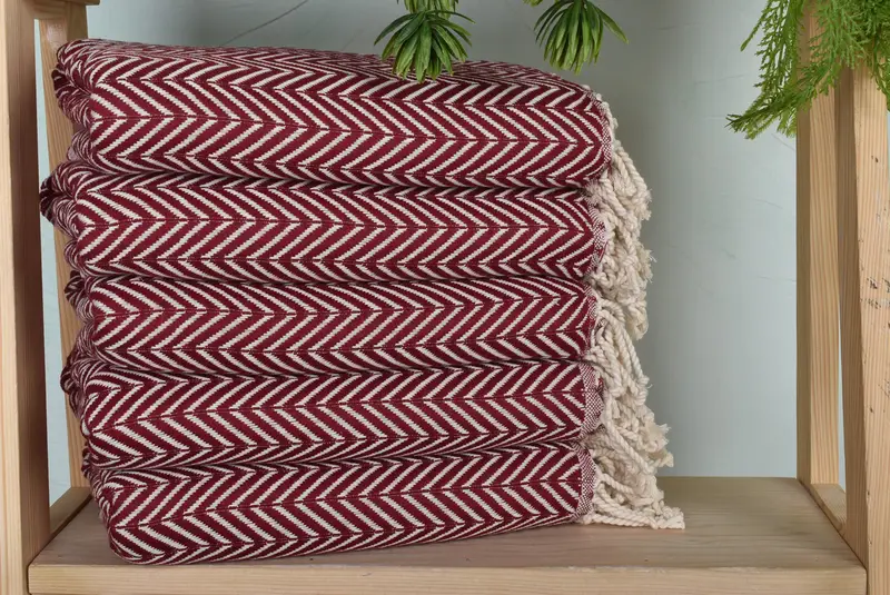 Turkish hand towel, Grandma Gift, Personalized Gifts, Beach Towel Bulk, Turkish towel bulk order for wedding gifts, 70x40 Cotton Zig zag Towel - 1