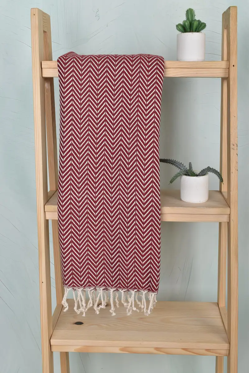Turkish hand towel, Grandma Gift, Personalized Gifts, Beach Towel Bulk, Turkish towel bulk order for wedding gifts, 70x40 Cotton Zig zag Towel - 8