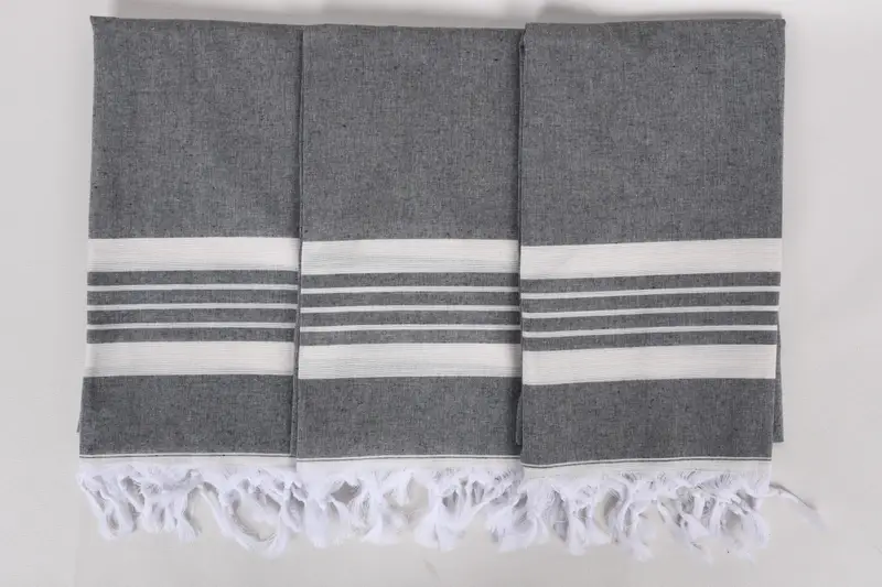 Monogram Beach Towel, Turkish Towel Personalized, Grandma Gift, Custom Gift, Bachelorette Party Gifts, Beach Towel Gift, 70x40 Cotton Striped Towel - 7