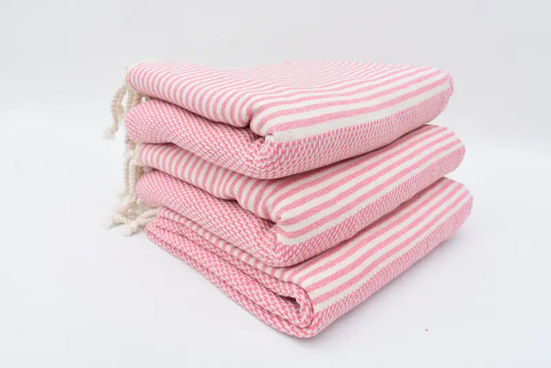 Travel towel, Friends Beach Towel, Bachelorette Towel, 70x40 Cotton Striped Towel, Memorial Gift, Personalized Wedding Gift, Best Beach Towel - 7