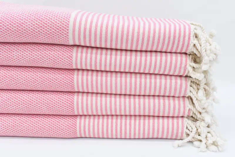 Travel towel, Friends Beach Towel, Bachelorette Towel, 70x40 Cotton Striped Towel, Memorial Gift, Personalized Wedding Gift, Best Beach Towel - 1