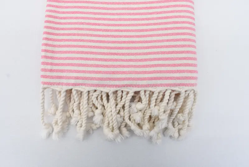 Travel towel, Friends Beach Towel, Bachelorette Towel, 70x40 Cotton Striped Towel, Memorial Gift, Personalized Wedding Gift, Best Beach Towel - 3