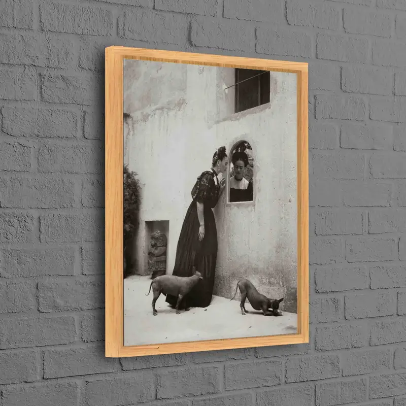 Frida Kahlo ve Xolo Köpek Kanvası: Sanatsal Zarafet Ortaya Çıktı