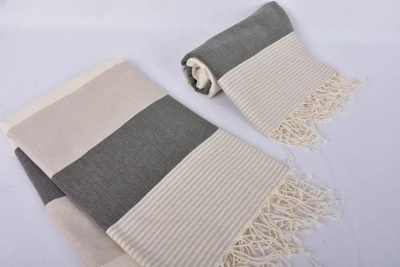 Turkish towel, Christmas Favors, Gift For Her, Gift For Him, 68x40 Cotton Striped Towel, Beach Theme Bachelorette Party Gifts, Oversized Beach Towel - 7