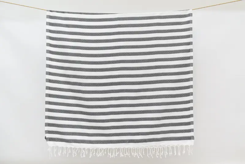 70x36 Cotton Striped Towel, Engagement Gift, Bachelorette Party Gift, Large Turkish Towel, Turkish bath towel, Large Beach Towel Personalized - 8