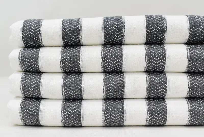70x36 Cotton Striped Towel, Engagement Gift, Bachelorette Party Gift, Large Turkish Towel, Turkish bath towel, Large Beach Towel Personalized - 6