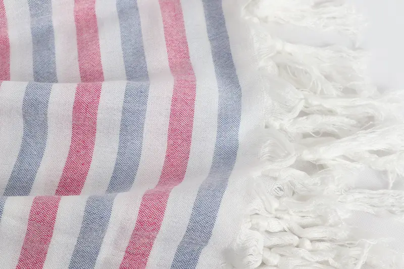 Bridesmaid Gifts, Lightweight quick-dry peshtemal towel for travel, 64x36 Cotton Striped Towel, Bath towel, Bathroom Towel, Wedding Gifts Towel - 8