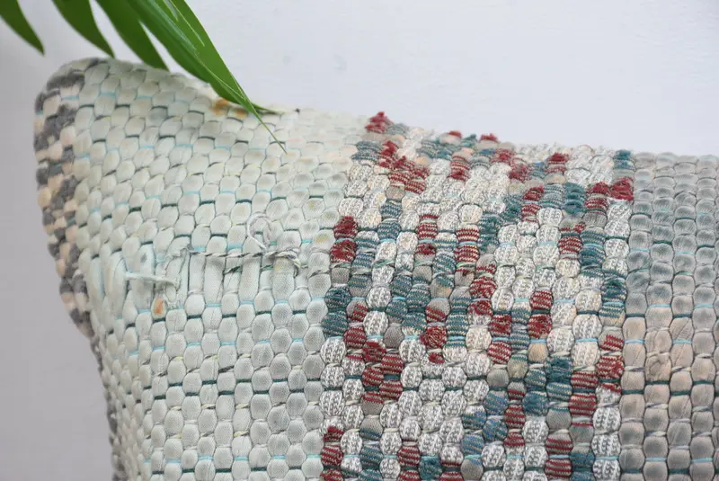 Vintage Pillow, Turkish Kilim Pillow, Pillow Case, 8x16 Gray Pillow Sham, Turkish Pillow, Living Room Throw Pillow, Bolster Throw Pillow - 2