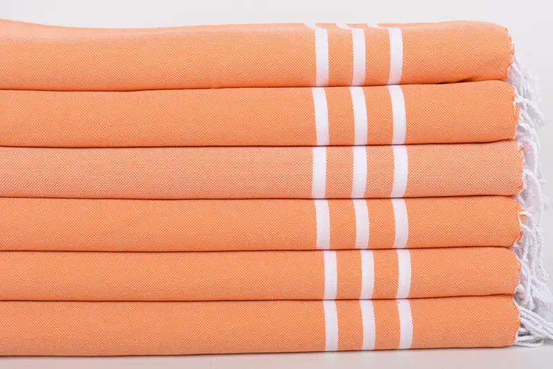 Turkish Hand Towel, Holiday Towel, 40x20 Cotton Striped Towel, Hand Size Towels, Turkish Towel Hand Towel, Personalized Dish Towel, Best Friend Gift - 3
