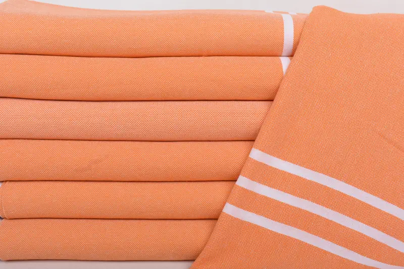 Turkish Hand Towel, Holiday Towel, 40x20 Cotton Striped Towel, Hand Size Towels, Turkish Towel Hand Towel, Personalized Dish Towel, Best Friend Gift - 2