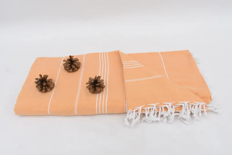 Bridesmaid Gifts, Bedspread, 96x80 Cotton Striped Towel, Bachelor Party Favors, Turkish Blanket, Extra Large Tablecloth, Girl Trip Party Favor - 7