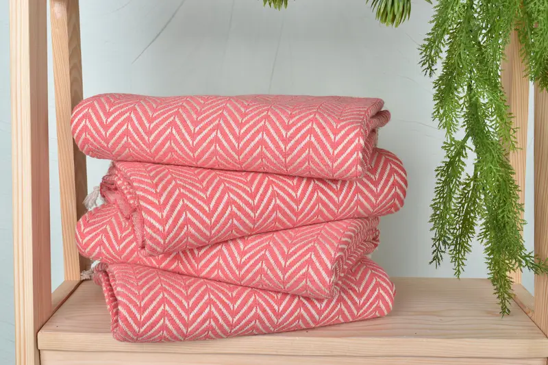 Gifts For Him, Bridesmaid Gift, Bachelorette Party Gift, Personalized Towel Gift, Gift For Bride, Turkish Towel Bulk, 70x40 Cotton Zig zag Towel - 7