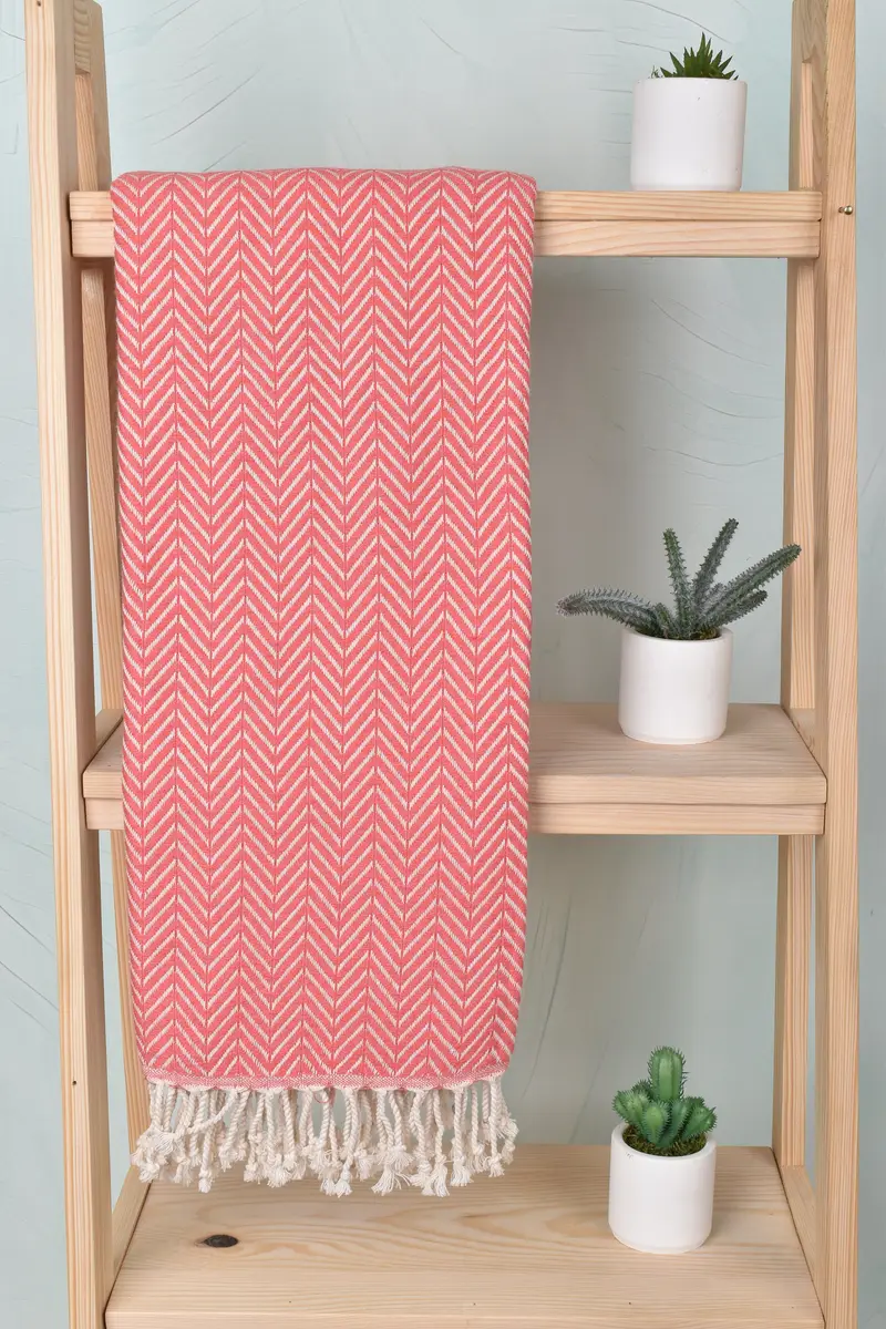 Gifts For Him, Bridesmaid Gift, Bachelorette Party Gift, Personalized Towel Gift, Gift For Bride, Turkish Towel Bulk, 70x40 Cotton Zig zag Towel - 8
