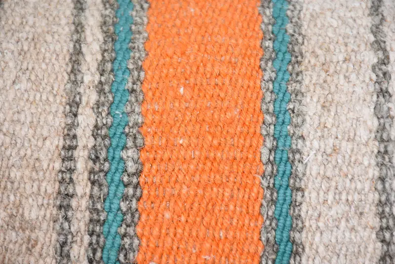 Meditasyon Yastığı Sham, Tezgah Yastığı, Ev Dekoru Yastığı, İç Tasarımcı Yastığı, Antika Yastık, 12x24 Turuncu Yastık Kasası, Yastık - 3