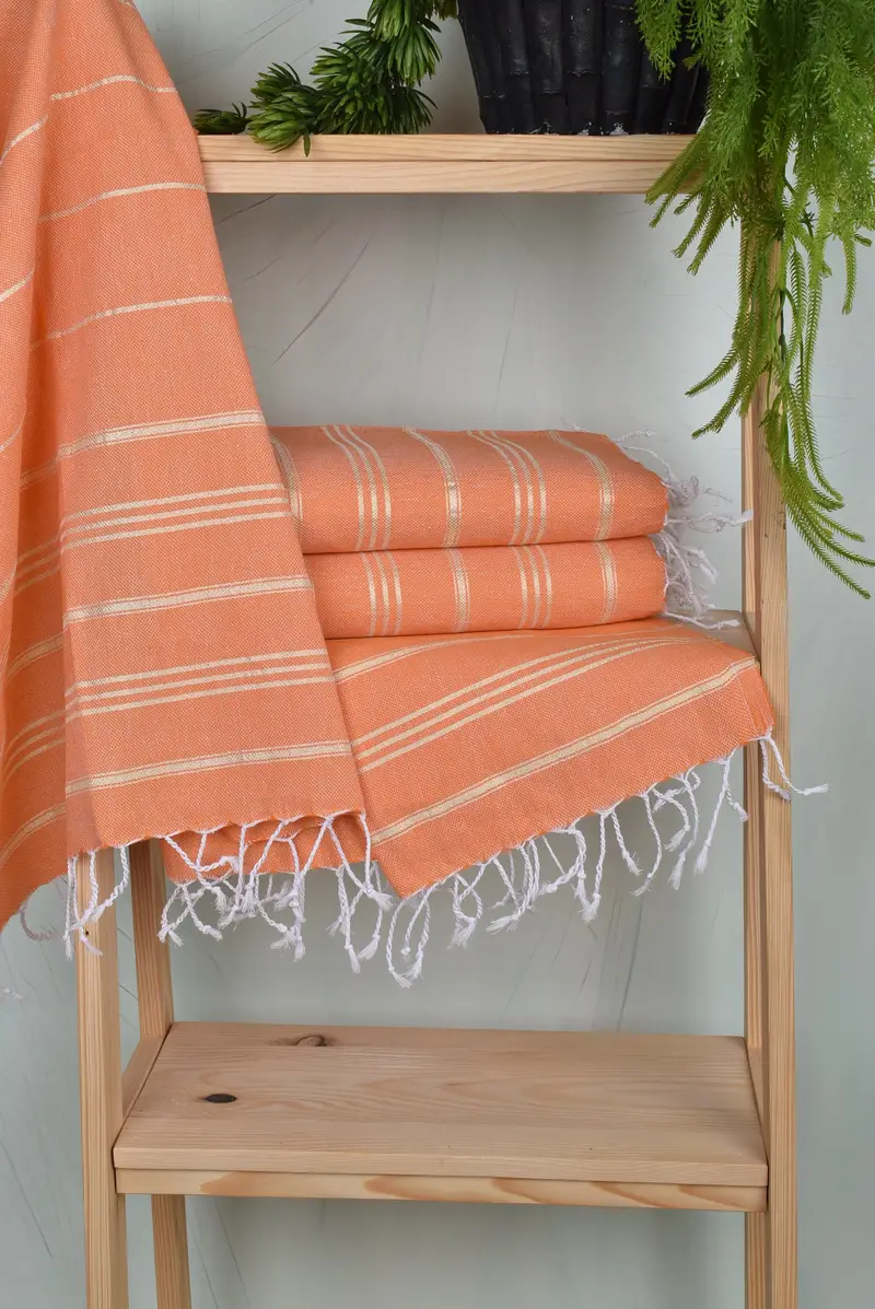 Personalized Gifts, 40x24 Cotton Striped Towel, Monogram Hand Towel, Guest Towel, Gift For The Home Decor, Bridal Gifts, Wedding Favors, Summer Gift - 6