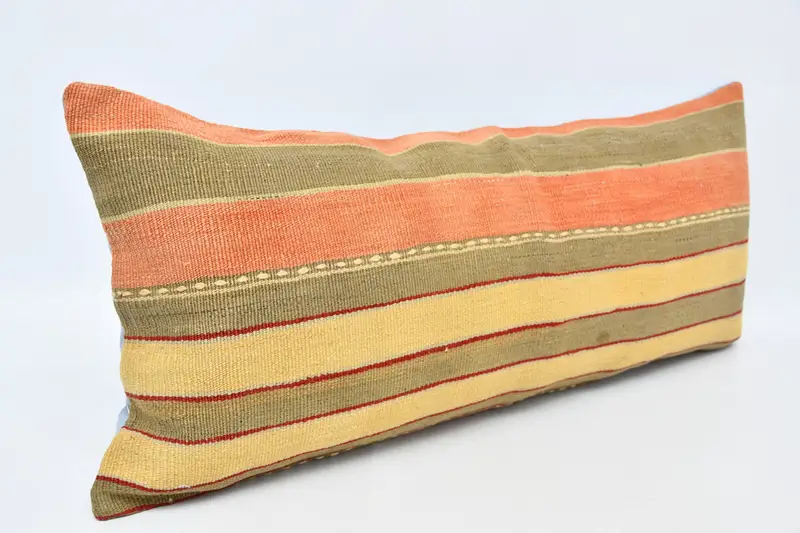 Pillow, Patio Cushion Cover, Pillow for Couch, Boho Pillow Sham Cover, Hippie Throw Pillow Case, Pillow for Sofa, 16x36 Yellow Pillow Cover - 3