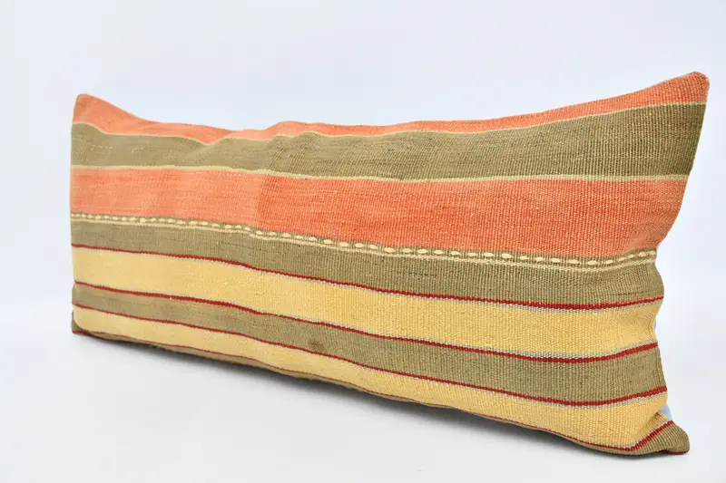 Pillow, Patio Cushion Cover, Pillow for Couch, Boho Pillow Sham Cover, Hippie Throw Pillow Case, Pillow for Sofa, 16x36 Yellow Pillow Cover - 4