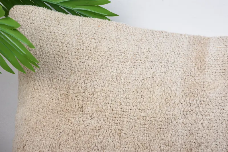Cushion Case, Home Decor Pillow, Wholesale Cushion Cover, Vintage Kilim Pillow, Sofa Bolster Pillow Sham, 12x20 Beige Cushion, Gift Pillow - 2
