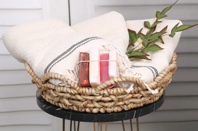 68x36 Cotton Striped Towel, Bridal Shower Favors, Home Decor Towel, Turkish bath towel, Bulk Order Towel, Customized Turkish Towel, Sand-free towel - 5