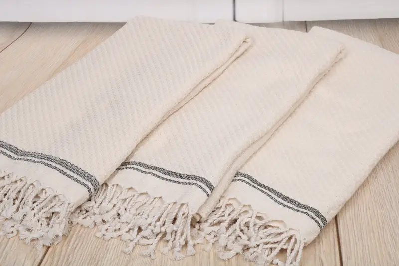 68x36 Cotton Striped Towel, Bridal Shower Favors, Home Decor Towel, Turkish bath towel, Bulk Order Towel, Customized Turkish Towel, Sand-free towel - 6