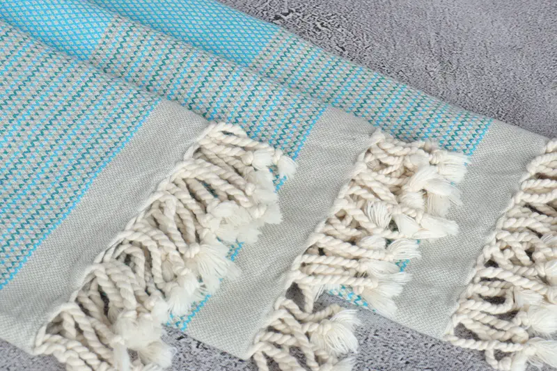 Gym Towel, 36x20 Cotton Striped Towel, Personalized Kitchen Towel, Turkish Towel Hand Towel, Personalized Dish Towel, Gift For The Home, Unique Gift - 5