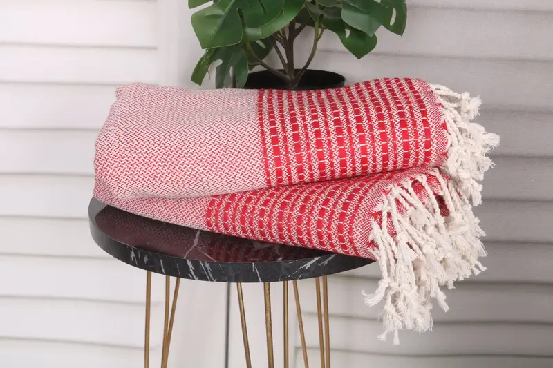 Bridal Gifts, 70x36 Cotton Striped Towel, Turkish beach towel, Personalized Towel, Absorbent Turkish towel, Beach Theme Bachelorette Party Gifts - 3