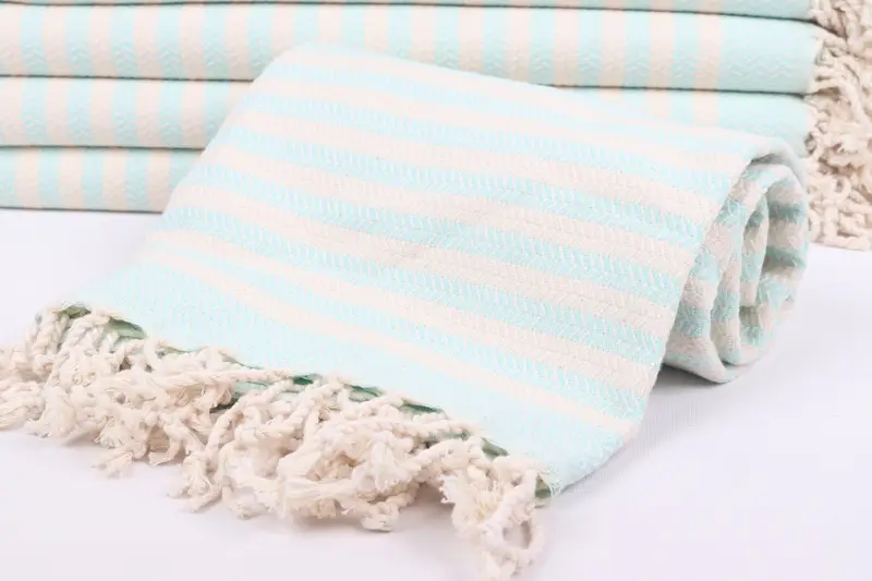 Large Turkish Towel, 70x40 Cotton Chevron Towel, Embroidery Towels, Bachelorette Party Favors, Cute Beach Towel, Bachelor Bachelorette Party Favors - 4