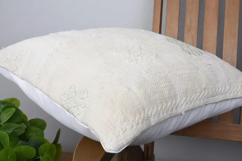 Cushion Cover, 18x18 Beige Cushion Case, Christmas Pillow Cover, Kilim Pillow, Gift Pillow, Antique Pillows, Decorative Throw Cushion Case - 6