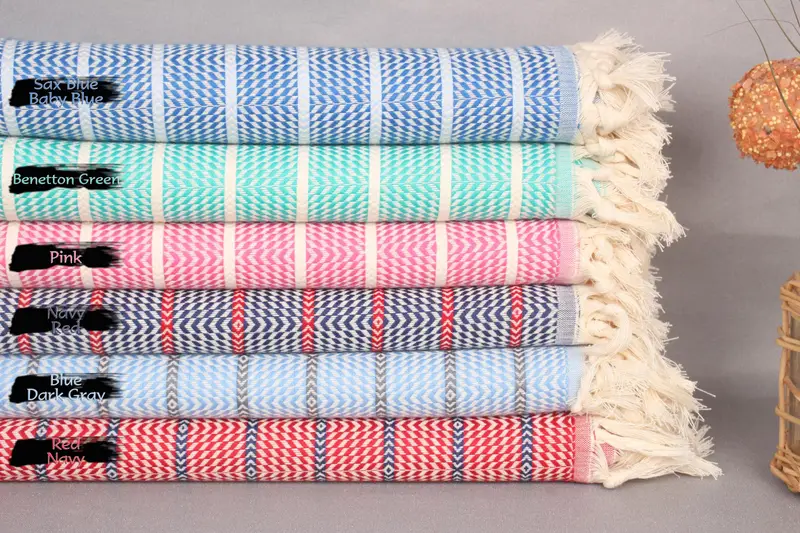 70x40 Cotton Striped Towel, Bachelor Bachelorette Party Favors, Bridal Shower Favor, Custom Wedding Gifts, Towel With Name, Housewarming Gift - 2