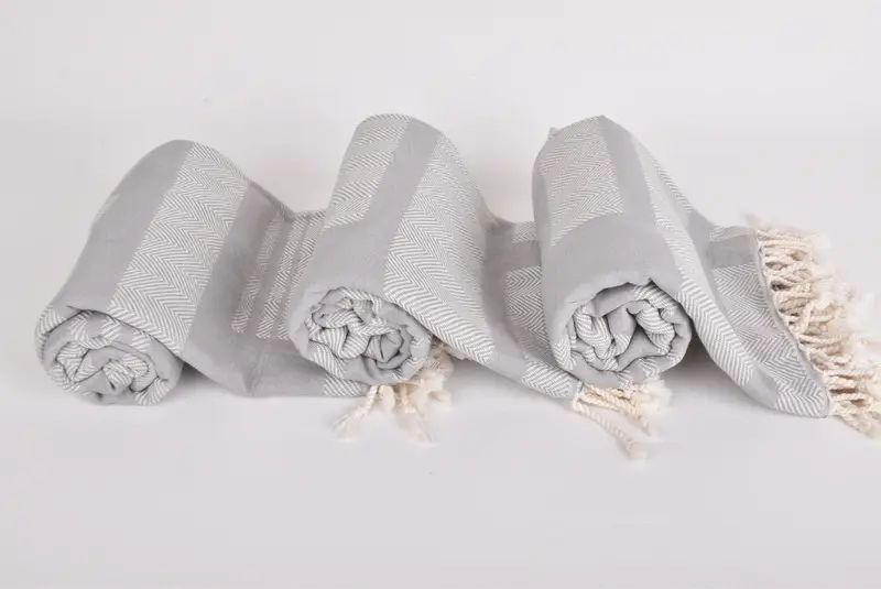 Sand-resistant towel, Spa Gift Towel, Girls Weekend Getaways Gifts, Quick-dry towel, Welcome Wedding Gift, 68x38 Cotton Chevron Towel, Gift For Him - 8