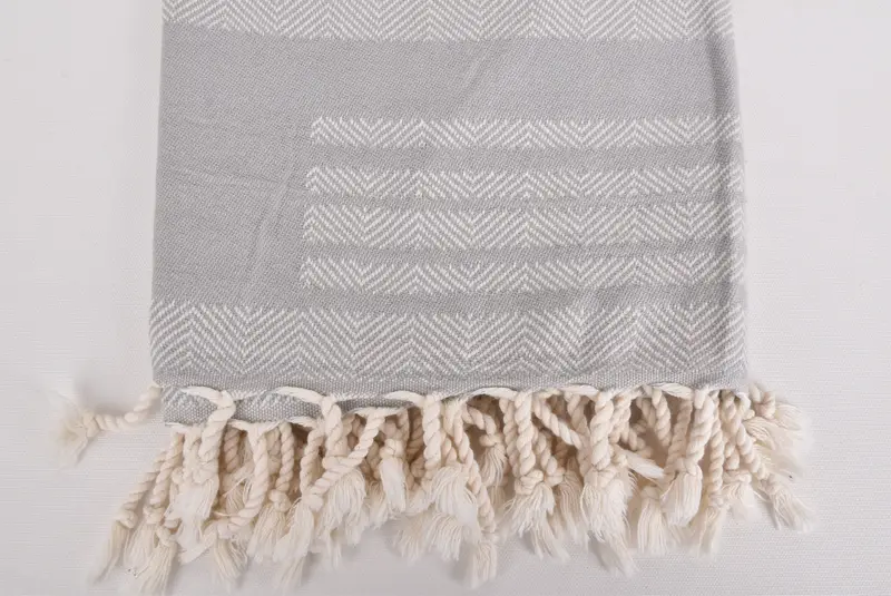Sand-resistant towel, Spa Gift Towel, Girls Weekend Getaways Gifts, Quick-dry towel, Welcome Wedding Gift, 68x38 Cotton Chevron Towel, Gift For Him - 3