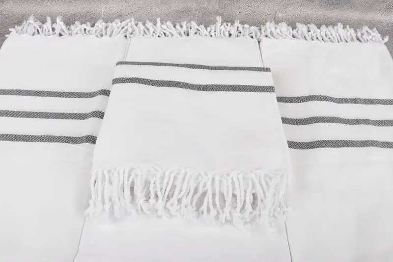 Organic Turkish towel, Personalize Gift, Yoga Towel, Custom Gift, 70x40 Cotton Striped Towel, Arizona Bachelorette Party Favors, Wedding Favors - 4