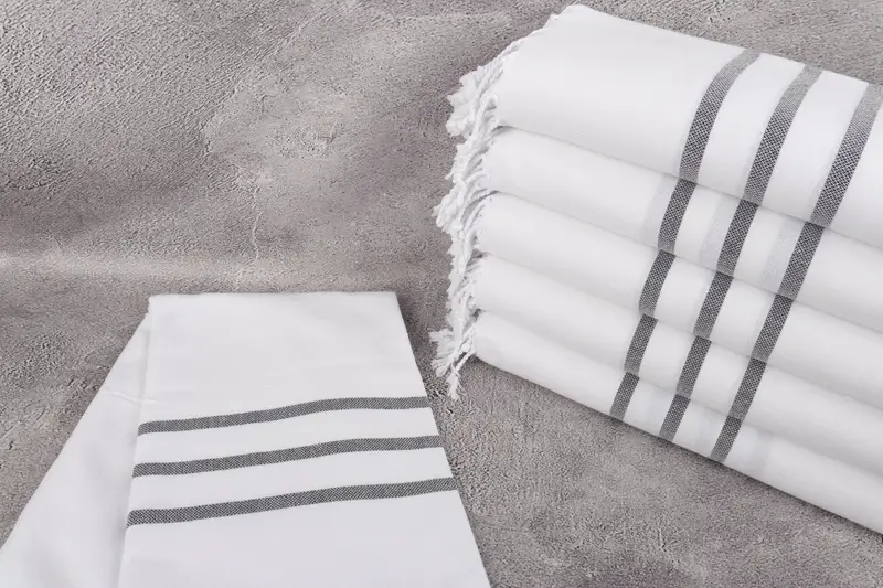 Organic Turkish towel, Personalize Gift, Yoga Towel, Custom Gift, 70x40 Cotton Striped Towel, Arizona Bachelorette Party Favors, Wedding Favors - 2