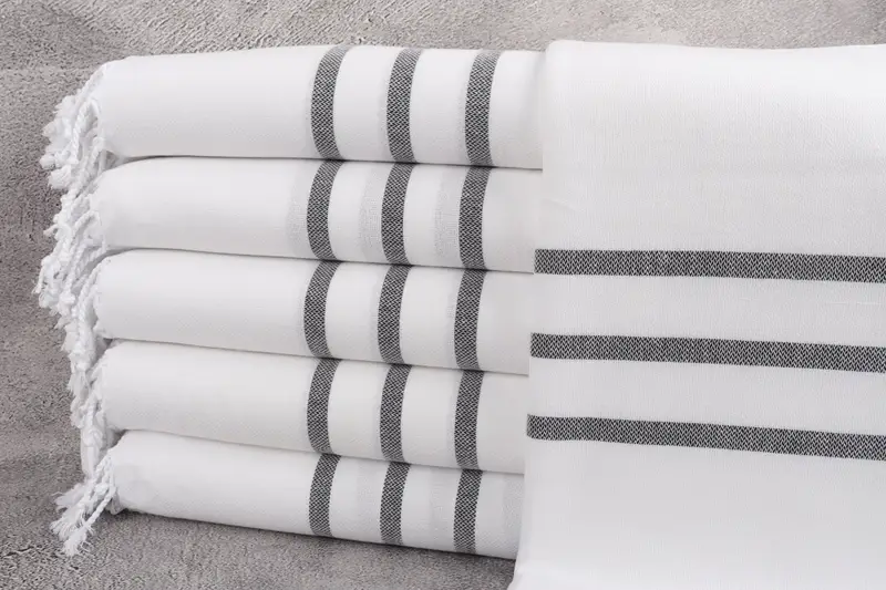 Organic Turkish towel, Personalize Gift, Yoga Towel, Custom Gift, 70x40 Cotton Striped Towel, Arizona Bachelorette Party Favors, Wedding Favors - 1