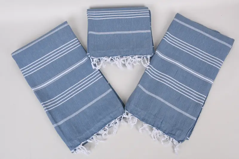 Bachelor Bachelorette Party Favors, Turkish hand towel, Sand-resistant towel, Gift Towel, Handwoven Turkish Towel, 70x40 Cotton Striped Towel - 6
