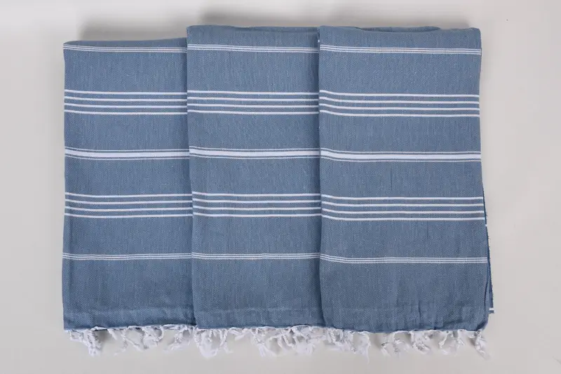 Bachelor Bachelorette Party Favors, Turkish hand towel, Sand-resistant towel, Gift Towel, Handwoven Turkish Towel, 70x40 Cotton Striped Towel - 7