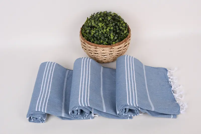 Bachelor Bachelorette Party Favors, Turkish hand towel, Sand-resistant towel, Gift Towel, Handwoven Turkish Towel, 70x40 Cotton Striped Towel - 8