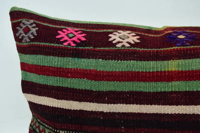 Boho Pillow, Custom Cushion Case, 12x36 Red Cushion, Lounge Throw Cushion, Pillow for Couch, Cushion Case, Southwestern Pillow Case, Pillow for Sofa - 2