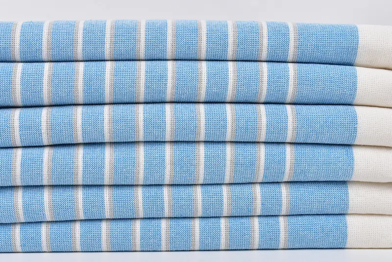 Wedding Favors, Custom Gifts, Custom Turkish Towel, Turkish Towel Hand Towel, Personalized Gifts, Travel Towel, 36x18 Cotton Striped Terry Towel - 2