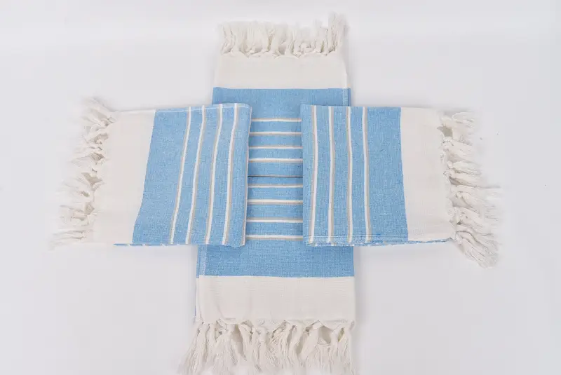 Wedding Favors, Custom Gifts, Custom Turkish Towel, Turkish Towel Hand Towel, Personalized Gifts, Travel Towel, 36x18 Cotton Striped Terry Towel - 6