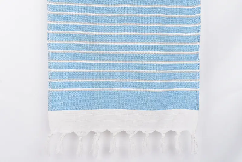 Wedding Favors, Custom Gifts, Custom Turkish Towel, Turkish Towel Hand Towel, Personalized Gifts, Travel Towel, 36x18 Cotton Striped Terry Towel - 8